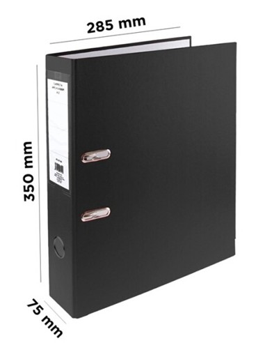 ARCHIVADOR PALANCA FOLIO PLAST.NEGRO ESSELTE
