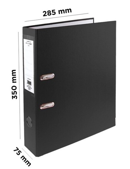 ARCHIVADOR PALANCA FOLIO PLAST.NEGRO ESSELTE