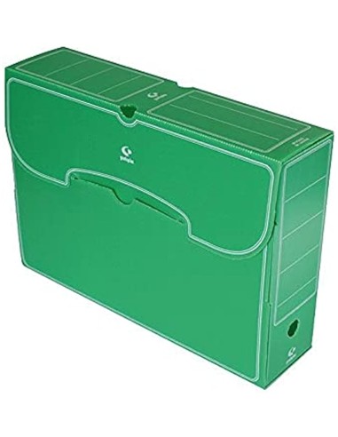 ARCHIVADOR DEFINIT.PLASTICO FOLIO VERDE