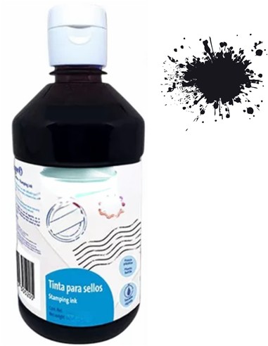 TINTA SELLAR 1/4 LITRO NEGRO