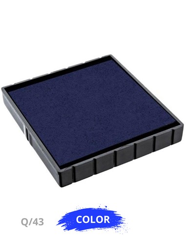 ALMOHADILLA SELLO Q43 AZUL