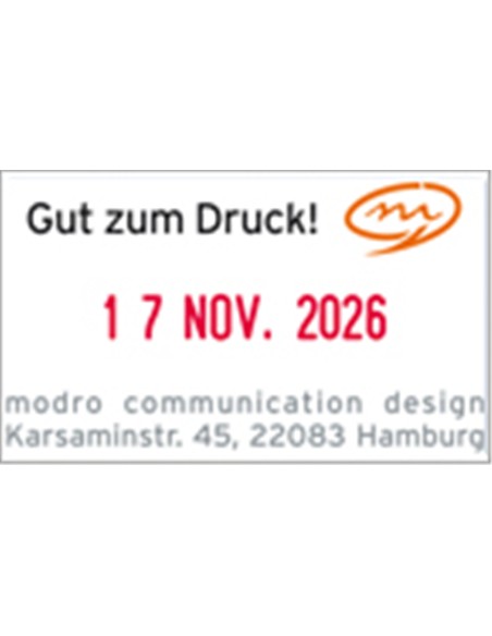 SELLO AUTOMATICO PRINTER 4750 FECHADOR PERSONA