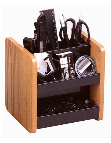 ORGANIZADOR SOBREMESA GIRATORIO MADERA