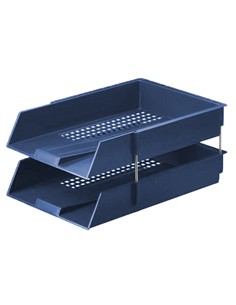 BANDEJA SOBREMESA GRAN CAPACIDAD VARILLAS AZUL