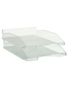 BANDEJA SOBREMESA TRANSPARENTE