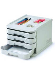 BANDEJA PORTADOCUMENTOS 4 CAJONES