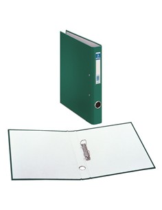 CARPETA 2 ANILLAS FOLIO VERDE L/E.