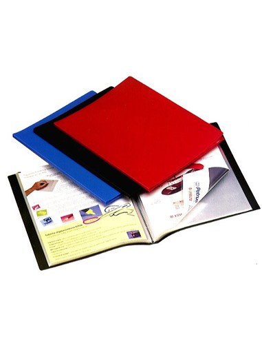 CARPETA FOLIO 40 FUNDAS TAPA FLEXIBLE