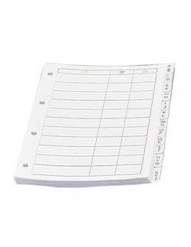 RECAMBIO LISTIN TELEFONICO HOJAS