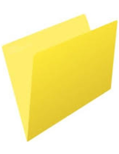 SUBCARPETA FOLIO AMARILLA