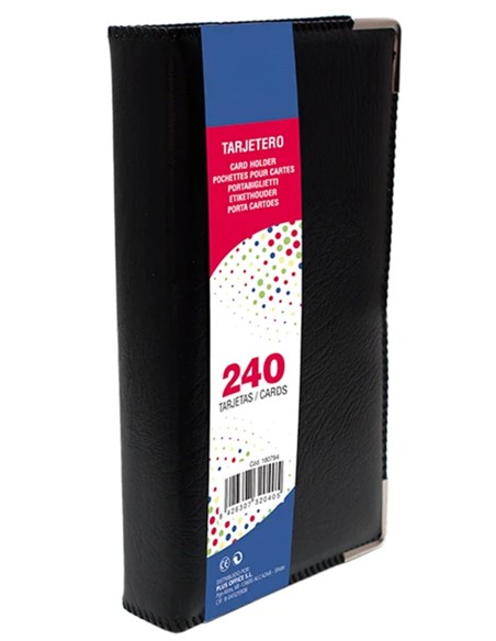 TARJETERO 200 TARJETAS DE LUXE