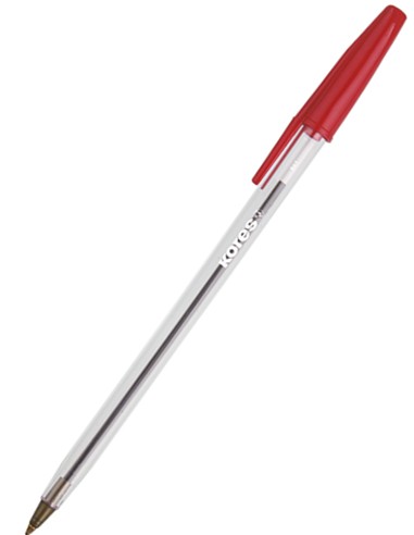 BOLIGRAFO KORES BA1 ROJO