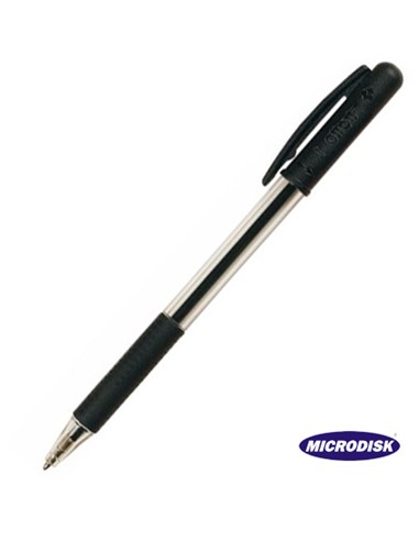 BOLIGRAFO TRATTO 1 GRIP NEGRO