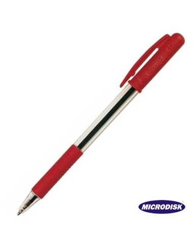 BOLIGRAFO TRATTO 1 GRIP ROJO