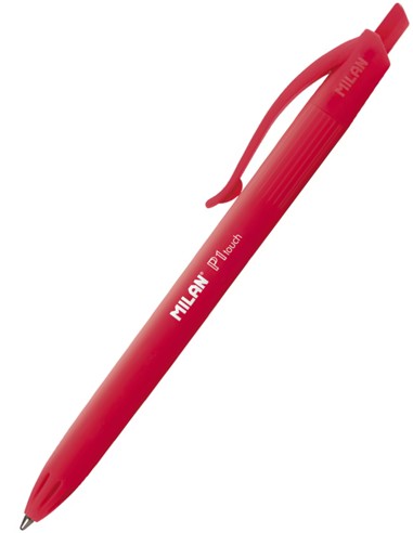 BOLIGRAFO MILAN P1 TOUCH ROJO