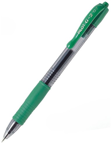 BOLIGRAFO PILOT G-2 VERDE