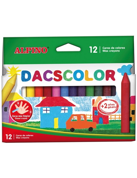 CERA DACSCOLOR ESTUCHE 12 unid.