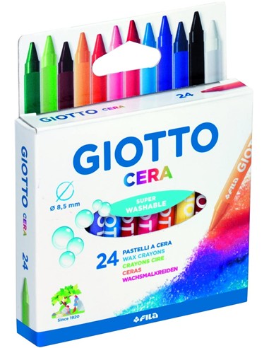 CERA GIOTTO ESTUCHE 24 UNIDADES