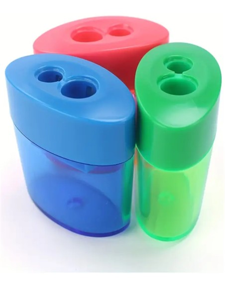 AFILADOR CON DEPOSITO DOBLE USO