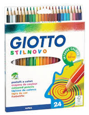 ESTUCHE LAPICES GIOTTO ACQUARELL 24 UNID.