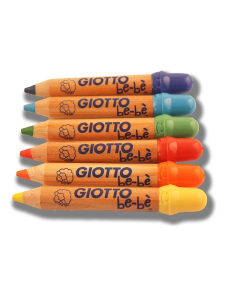 ESTUCHE LAPICES GIOTTO BE BE 6 UNID COLORES SURTID