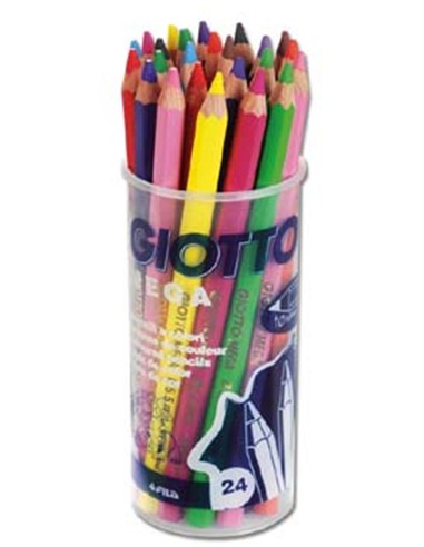 BOTE LAPICES GIOTTO MEGA 24 unid.