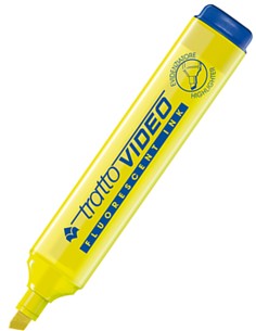 ROTULADOR FLUORESCENTE  AMARILLO TRATTO