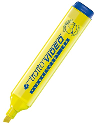 ROTULADOR FLUORESCENTE  AMARILLO TRATTO
