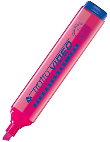 ROTULADOR FLUORESCENTE ROSA TRATTO