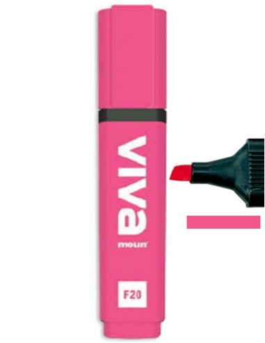 ROTULADOR FLUORESCENTE ROSA MTL