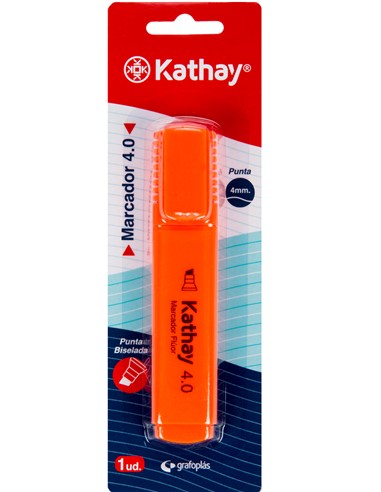 BLISTER ROTULADOR FLUORESCENTE NARANJA