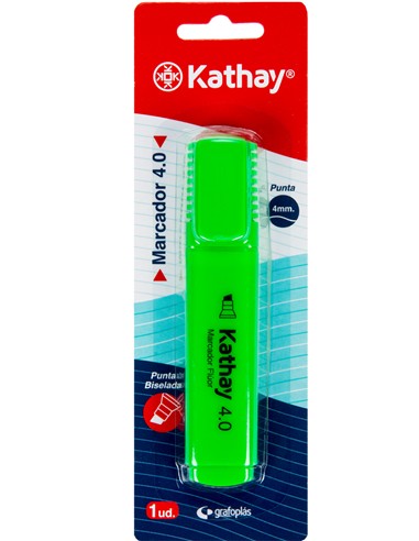 BLISTER ROTULADOR FLUORESCENTE VERDE