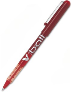 ROTULADOR PILOT V-BALL ROJO