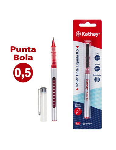 BLISTER ROTULADOR PUNTA AGUJA ROJO