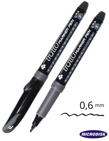 ROTULADOR TRATTO OHP NEGRO PUNTA FINA