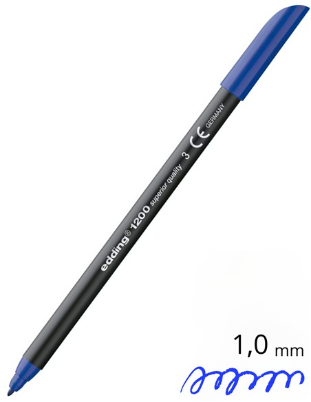 ROTULADOR EDDING 1200 AZUL
