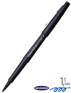 ROTULADOR PAPER MATE NYLON NEGRO