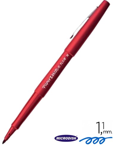ROTULADOR PAPER MATE NYLON ROJO