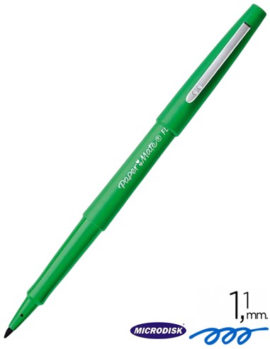 ROTULADOR PAPER MATE NYLON VERDE