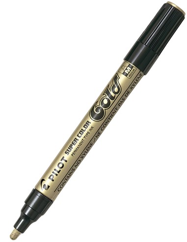 ROTULADOR PILOT SCGM ORO GRUESO