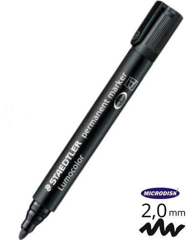 ROTULADOR STAEDTLER LUMOCOLOR 352-9 NEGRO