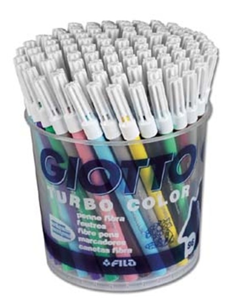 BOTE ROTULADORES TURBO COLOR 96 unid.