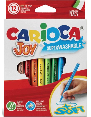 ESTUCHE ROTULADOR CARIOCA 12 COLORES