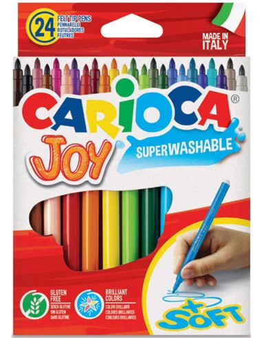 ESTUCHE ROTULADOR CARIOCA 24 COLORES