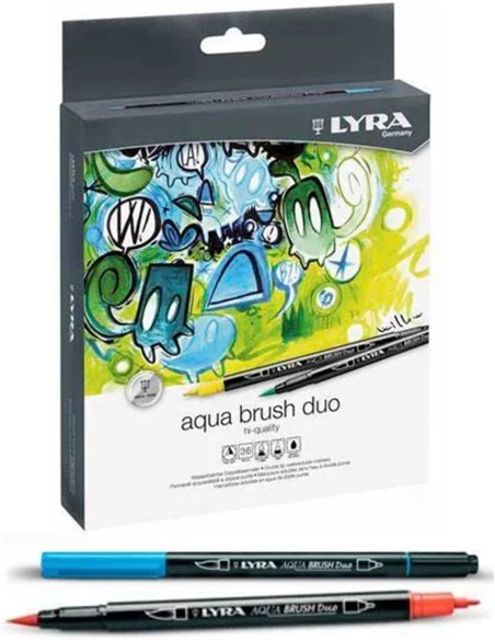 ESTUCHE ROTULADOR LYRA TONOS VARIOS 36 unid.