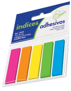 NOTAS ADHESIVAS INDICES 20x50 Grafoplas