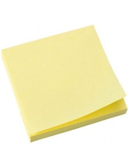 NOTAS ADHESIVAS 75X75 AMARILLAS 100 hojas
