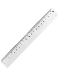 REGLA 20 CM.PLASTICO