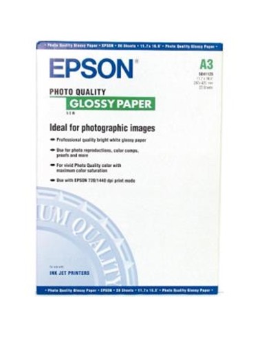 PAPEL EPSON DIN A-3 GLOSSY HQ