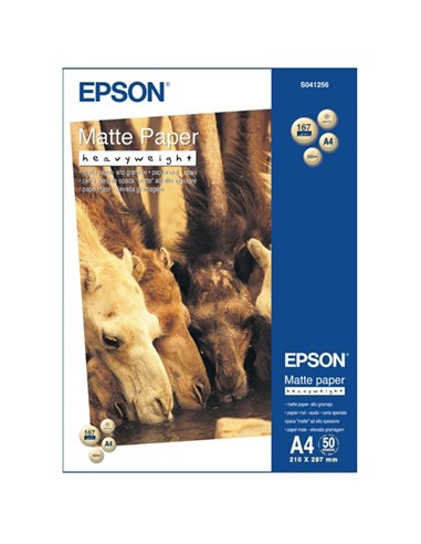 PAPEL EPSON DIN A-4 MATE ALTO GRAMAJE